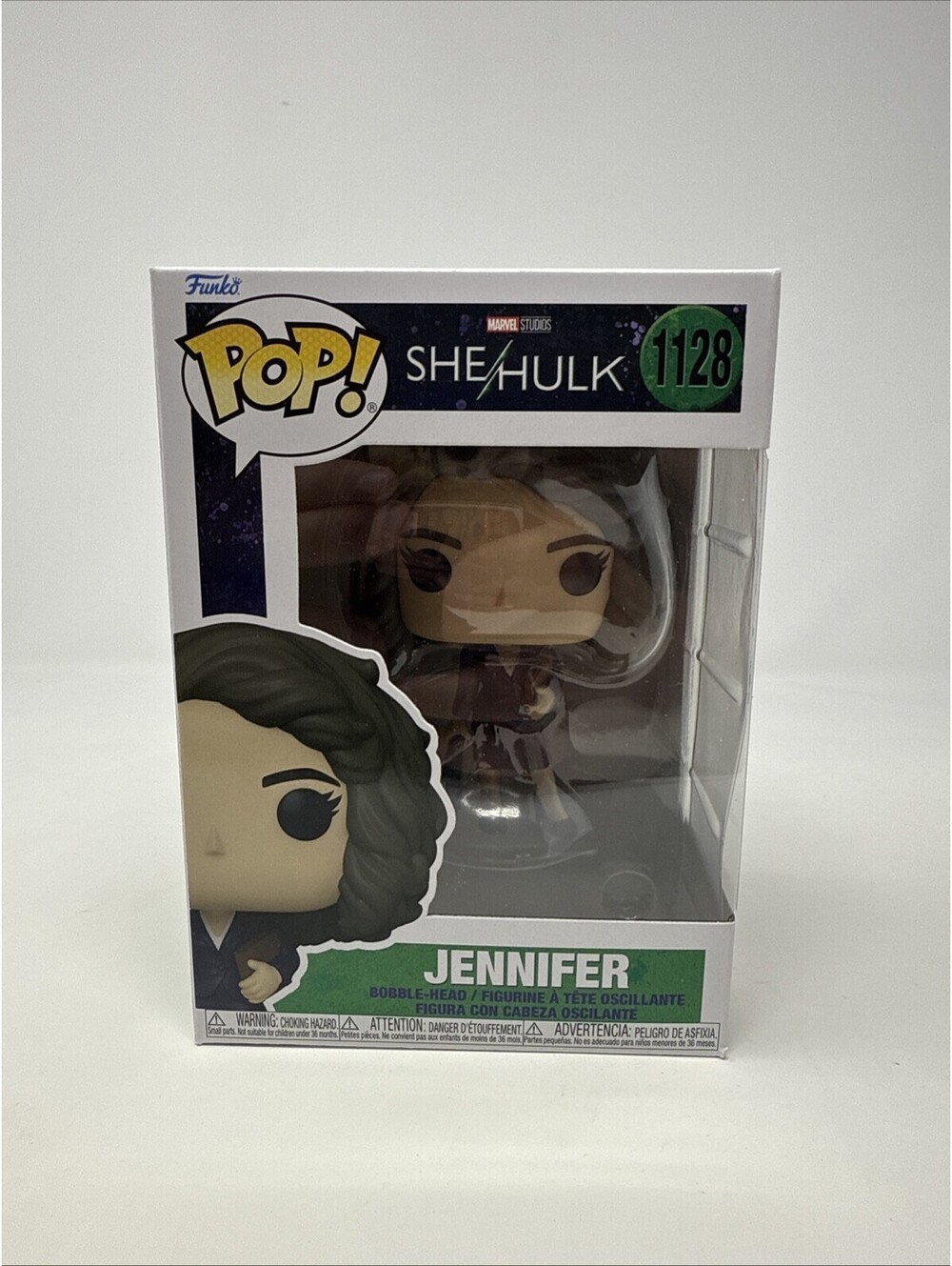 Funko Pop! Marvel She-Hulk Jennifer #1128 Bobble-Head Vinyl Figure